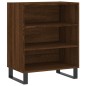 vidaXL Credenza Rovere Marrone 57x35x70 cm in Legno Multistrato vidaXL Credenza Rovere Marrone 57x35x70 cm in Legno Multistrato