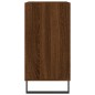 vidaXL Credenza Rovere Marrone 57x35x70 cm in Legno Multistrato vidaXL Credenza Rovere Marrone 57x35x70 cm in Legno Multistrato