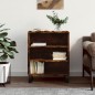 vidaXL Credenza Rovere Fumo 57x35x70 cm in Legno Multistrato vidaXL Credenza Rovere Fumo 57x35x70 cm in Legno Multistrato