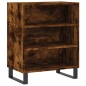 vidaXL Credenza Rovere Fumo 57x35x70 cm in Legno Multistrato vidaXL Credenza Rovere Fumo 57x35x70 cm in Legno Multistrato