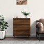 vidaXL Credenza Rovere Marrone 60x35x70 cm in Legno Multistrato vidaXL Credenza Rovere Marrone 60x35x70 cm in Legno Multistrato