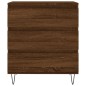 vidaXL Credenza Rovere Marrone 60x35x70 cm in Legno Multistrato vidaXL Credenza Rovere Marrone 60x35x70 cm in Legno Multistrato