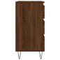 vidaXL Credenza Rovere Marrone 60x35x70 cm in Legno Multistrato vidaXL Credenza Rovere Marrone 60x35x70 cm in Legno Multistrato