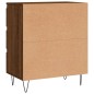 vidaXL Credenza Rovere Marrone 60x35x70 cm in Legno Multistrato vidaXL Credenza Rovere Marrone 60x35x70 cm in Legno Multistrato