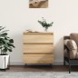 vidaXL Credenza Rovere Sonoma 60x35x70 cm in Legno Multistrato vidaXL Credenza Rovere Sonoma 60x35x70 cm in Legno Multistrato