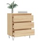 vidaXL Credenza Rovere Sonoma 60x35x70 cm in Legno Multistrato vidaXL Credenza Rovere Sonoma 60x35x70 cm in Legno Multistrato