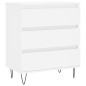 vidaXL Credenza Bianca 60x35x70 cm in Legno Multistrato vidaXL Credenza Bianca 60x35x70 cm in Legno Multistrato