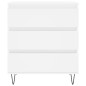 vidaXL Credenza Bianca 60x35x70 cm in Legno Multistrato vidaXL Credenza Bianca 60x35x70 cm in Legno Multistrato