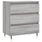 vidaXL Credenza Grigio Sonoma 60x35x70 cm in Legno Multistrato vidaXL Credenza Grigio Sonoma 60x35x70 cm in Legno Multistrato