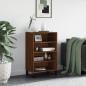 vidaXL Credenza Rovere Marrone 57x35x90 cm in Legno Multistrato vidaXL Credenza Rovere Marrone 57x35x90 cm in Legno Multistrato