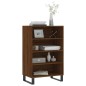 vidaXL Credenza Rovere Marrone 57x35x90 cm in Legno Multistrato vidaXL Credenza Rovere Marrone 57x35x90 cm in Legno Multistrato