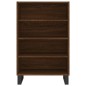 vidaXL Credenza Rovere Marrone 57x35x90 cm in Legno Multistrato vidaXL Credenza Rovere Marrone 57x35x90 cm in Legno Multistrato