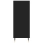 vidaXL Credenza Nera 57x35x90 cm in Legno Multistrato vidaXL Credenza Nera 57x35x90 cm in Legno Multistrato