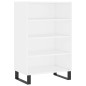 vidaXL Credenza Bianca 57x35x90 cm in Legno Multistrato