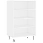 vidaXL Credenza Bianca 57x35x90 cm in Legno Multistrato vidaXL Credenza Bianca 57x35x90 cm in Legno Multistrato