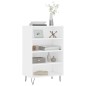 vidaXL Credenza Bianca 57x35x90 cm in Legno Multistrato vidaXL Credenza Bianca 57x35x90 cm in Legno Multistrato