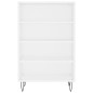 vidaXL Credenza Bianca 57x35x90 cm in Legno Multistrato vidaXL Credenza Bianca 57x35x90 cm in Legno Multistrato
