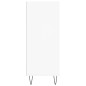 vidaXL Credenza Bianca 57x35x90 cm in Legno Multistrato vidaXL Credenza Bianca 57x35x90 cm in Legno Multistrato
