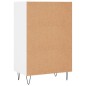 vidaXL Credenza Bianca 57x35x90 cm in Legno Multistrato vidaXL Credenza Bianca 57x35x90 cm in Legno Multistrato