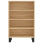 vidaXL Credenza Rovere Sonoma 57x35x90 cm in Legno Multistrato vidaXL Credenza Rovere Sonoma 57x35x90 cm in Legno Multistrato
