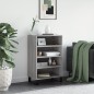 vidaXL Credenza Grigio Sonoma 57x35x90 cm in Legno Multistrato vidaXL Credenza Grigio Sonoma 57x35x90 cm in Legno Multistrato