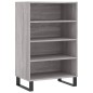 vidaXL Credenza Grigio Sonoma 57x35x90 cm in Legno Multistrato vidaXL Credenza Grigio Sonoma 57x35x90 cm in Legno Multistrato