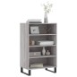 vidaXL Credenza Grigio Sonoma 57x35x90 cm in Legno Multistrato vidaXL Credenza Grigio Sonoma 57x35x90 cm in Legno Multistrato