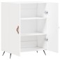 vidaXL Credenza Bianca 69,5x34x90 cm in Legno Multistrato vidaXL Credenza Bianca 69,5x34x90 cm in Legno Multistrato