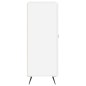 vidaXL Credenza Bianca 69,5x34x90 cm in Legno Multistrato vidaXL Credenza Bianca 69,5x34x90 cm in Legno Multistrato