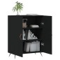 vidaXL Credenza Nera 69,5x34x90 cm in Legno Multistrato vidaXL Credenza Nera 69,5x34x90 cm in Legno Multistrato
