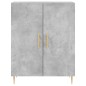 vidaXL Credenza Grigio Cemento 69,5x34x90 cm in Legno Multistrato vidaXL Credenza Grigio Cemento 69,5x34x90 cm in Legno Multistrato