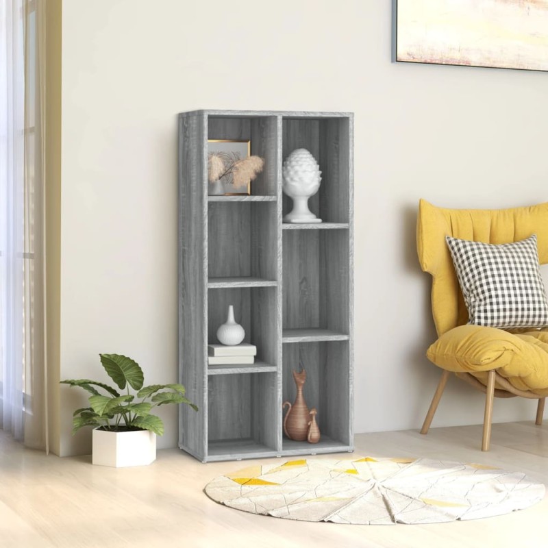Libreria Grigio Sonoma 50x25x106 cm Libreria Grigio Sonoma 50x25x106 cm