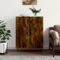 vidaXL Credenza Rovere Fumo 69,5x34x90 cm in Legno Multistrato vidaXL Credenza Rovere Fumo 69,5x34x90 cm in Legno Multistrato