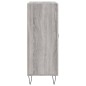 vidaXL Credenza Grigio Sonoma 69,5x34x90 cm in Legno Multistrato vidaXL Credenza Grigio Sonoma 69,5x34x90 cm in Legno Multistrato