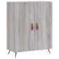 vidaXL Credenza Grigio Sonoma 69,5x34x90 cm in Legno Multistrato vidaXL Credenza Grigio Sonoma 69,5x34x90 cm in Legno Multistrato