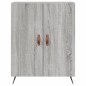 vidaXL Credenza Grigio Sonoma 69,5x34x90 cm in Legno Multistrato vidaXL Credenza Grigio Sonoma 69,5x34x90 cm in Legno Multistrato