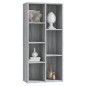 Libreria Grigio Sonoma 50x25x106 cm Libreria Grigio Sonoma 50x25x106 cm