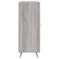 vidaXL Credenza Grigio Sonoma 69,5x34x90 cm in Legno Multistrato vidaXL Credenza Grigio Sonoma 69,5x34x90 cm in Legno Multistrato