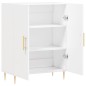 vidaXL Credenza Bianca 69,5x34x90 cm in Legno Multistrato vidaXL Credenza Bianca 69,5x34x90 cm in Legno Multistrato