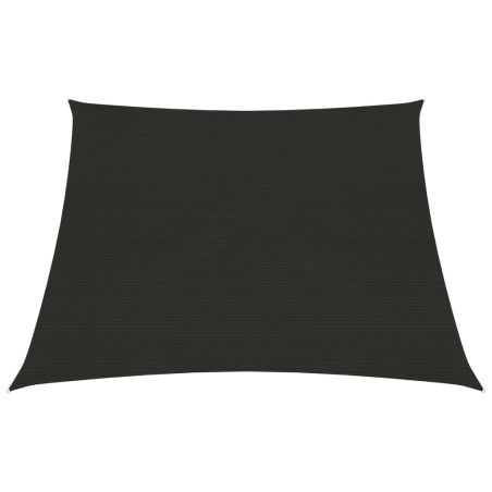 Vela Parasole 160 g/m² Nera 3/4x2 m in HDPE