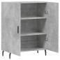 vidaXL Credenza Grigio Cemento 69,5x34x90 cm in Legno Multistrato vidaXL Credenza Grigio Cemento 69,5x34x90 cm in Legno Multistrato