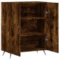 vidaXL Credenza Rovere Fumo 69,5x34x90 cm in Legno Multistrato vidaXL Credenza Rovere Fumo 69,5x34x90 cm in Legno Multistrato