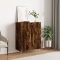 vidaXL Credenza Rovere Fumo 69,5x34x90 cm in Legno Multistrato vidaXL Credenza Rovere Fumo 69,5x34x90 cm in Legno Multistrato