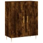 vidaXL Credenza Rovere Fumo 69,5x34x90 cm in Legno Multistrato vidaXL Credenza Rovere Fumo 69,5x34x90 cm in Legno Multistrato