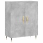 vidaXL Credenza Grigio Cemento 69,5x34x90 cm in Legno Multistrato vidaXL Credenza Grigio Cemento 69,5x34x90 cm in Legno Multistrato