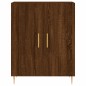 vidaXL Credenza Rovere Marrone 69,5x34x90 cm in Legno Multistrato