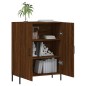 vidaXL Credenza Rovere Marrone 69,5x34x90 cm in Legno Multistrato vidaXL Credenza Rovere Marrone 69,5x34x90 cm in Legno Multistrato