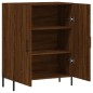 vidaXL Credenza Rovere Marrone 69,5x34x90 cm in Legno Multistrato vidaXL Credenza Rovere Marrone 69,5x34x90 cm in Legno Multistrato