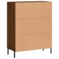vidaXL Credenza Rovere Marrone 69,5x34x90 cm in Legno Multistrato vidaXL Credenza Rovere Marrone 69,5x34x90 cm in Legno Multistrato