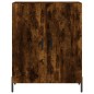 vidaXL Credenza Rovere Fumo 69,5x34x90 cm in Legno Multistrato vidaXL Credenza Rovere Fumo 69,5x34x90 cm in Legno Multistrato